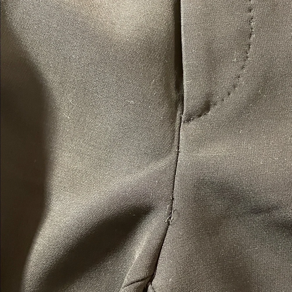 Gucci Men's Black Crisp Laine Wool Dress Pants